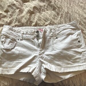 Women's Candie’s White Denim Shorts